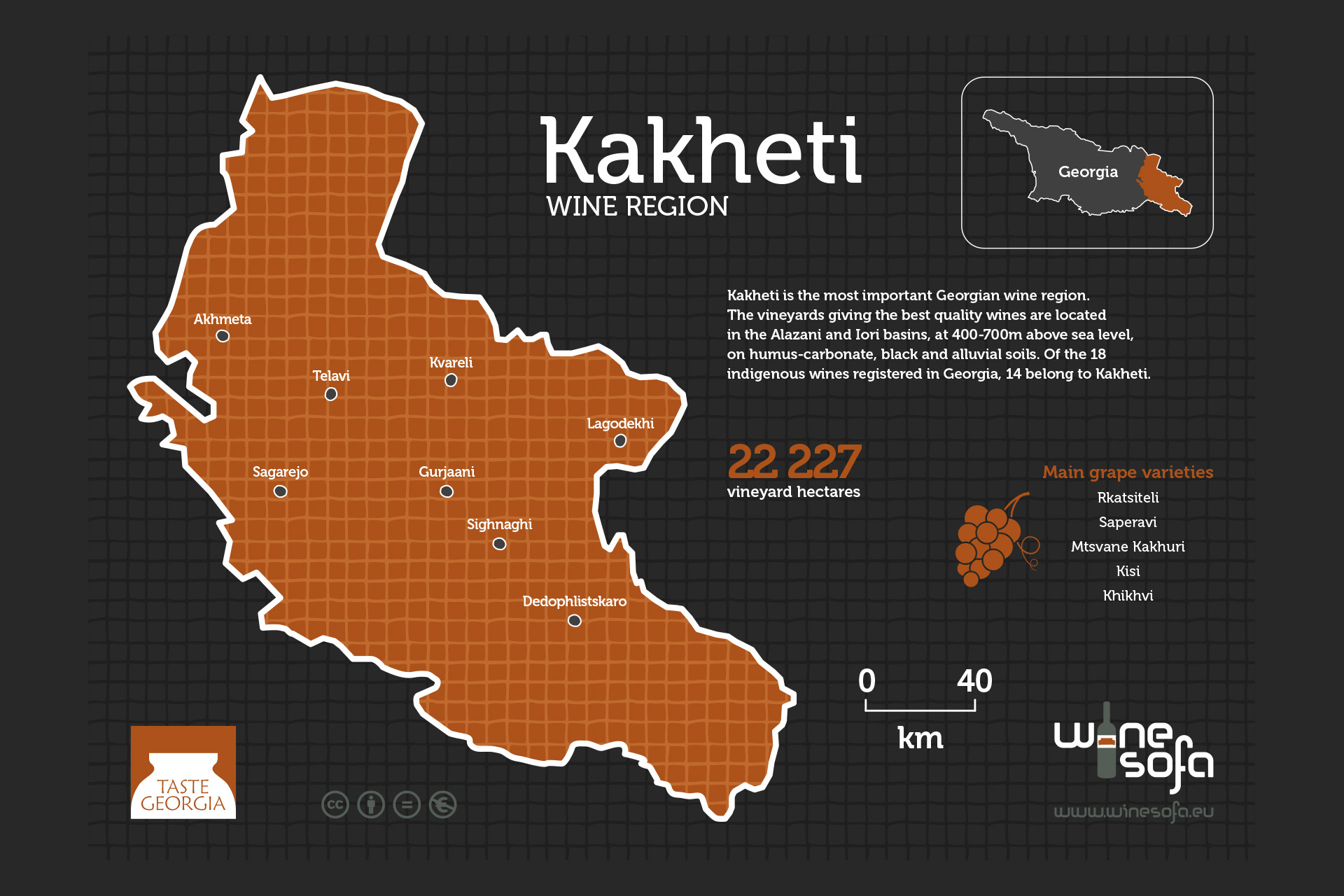 Kakheti wine region infoposter WineSofa Wine & Adventures in CEE