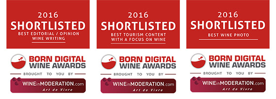 Born Digital Wine Awards - 2016 Shortlisted