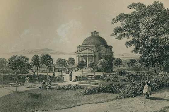 Neoclassical church in Balatonfüred (19th century)