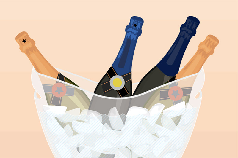 How to Properly Chill and Open Sparkling Wine