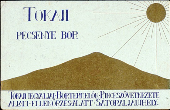 Old Tokaji Wine Labels