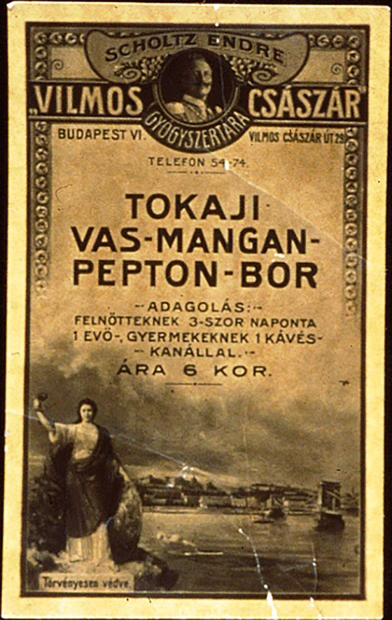 Old Tokaji Wine Labels