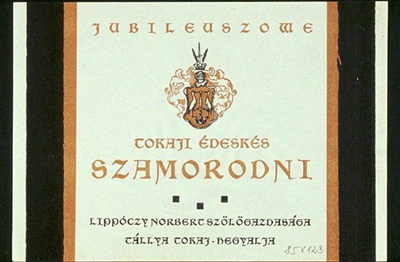 Old Tokaji Wine Labels