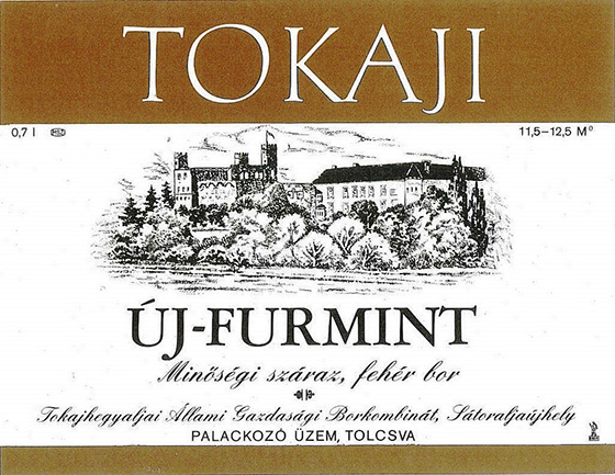 Old Tokaji Wine Labels