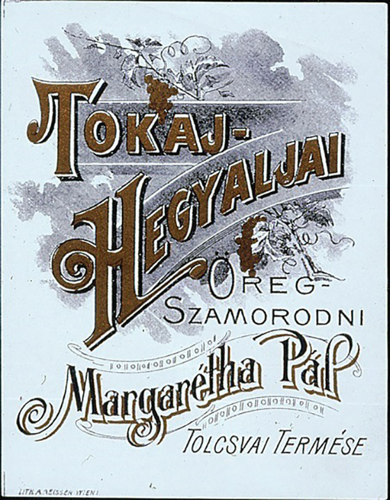Old Tokaji Wine Labels