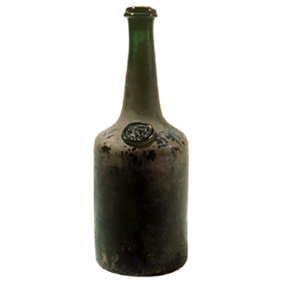 Aszú bottle from 1683