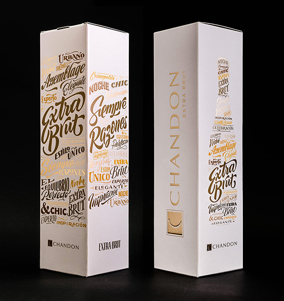 Packaging lineup of Chandon Argentina, 2015 / 2016 edition