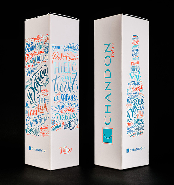 Packaging lineup of Chandon Argentina, 2015 / 2016 edition