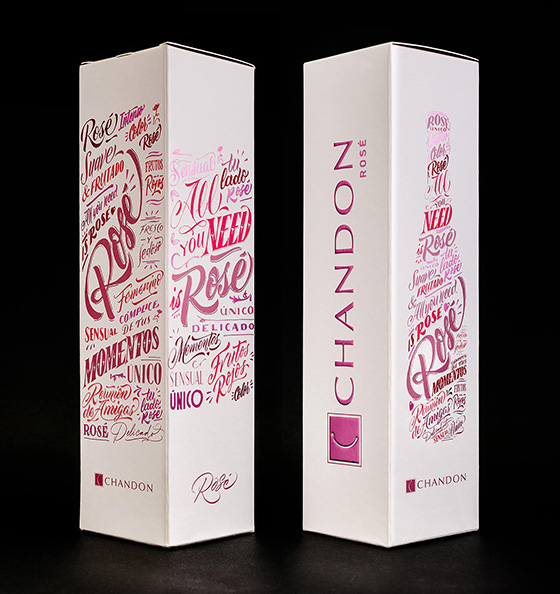 Packaging lineup of Chandon Argentina, 2015 / 2016 edition
