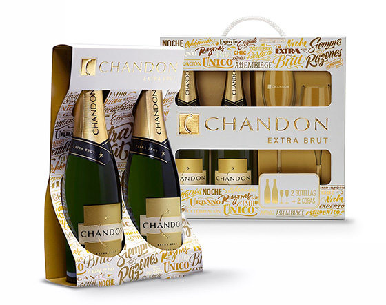 Packaging lineup of Chandon Argentina, 2015 / 2016 edition