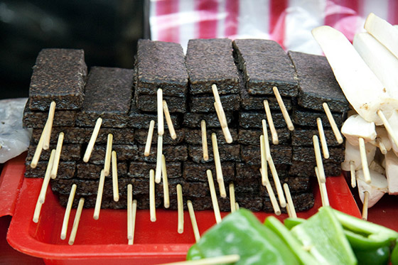 Pig's Blood Cake - photo by Carrie Kellenberger