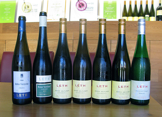 Roter Veltliner collection