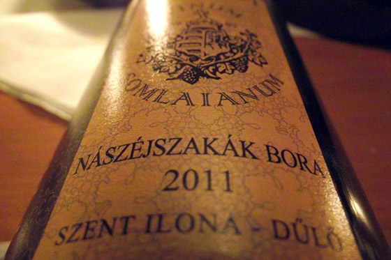 Nászéjszakák Bora (wedding night wine)