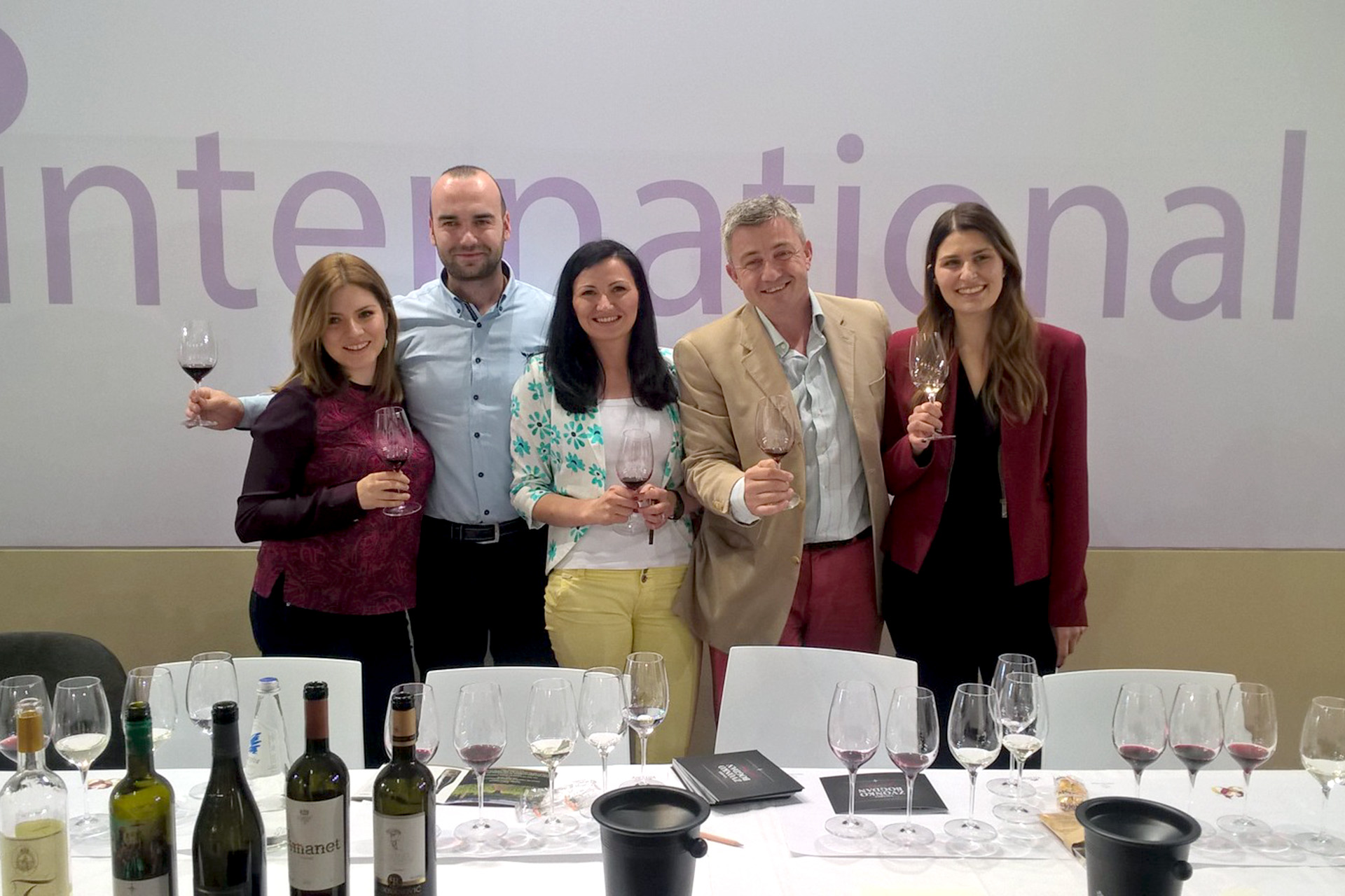 Serbian winemakers at Vinitaly