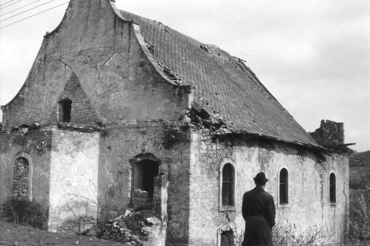 The Mád synagogue in 1973