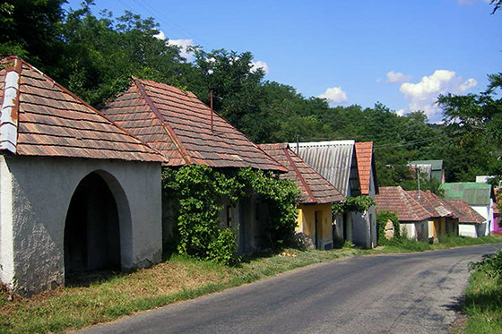 cellars in Perőcsény 