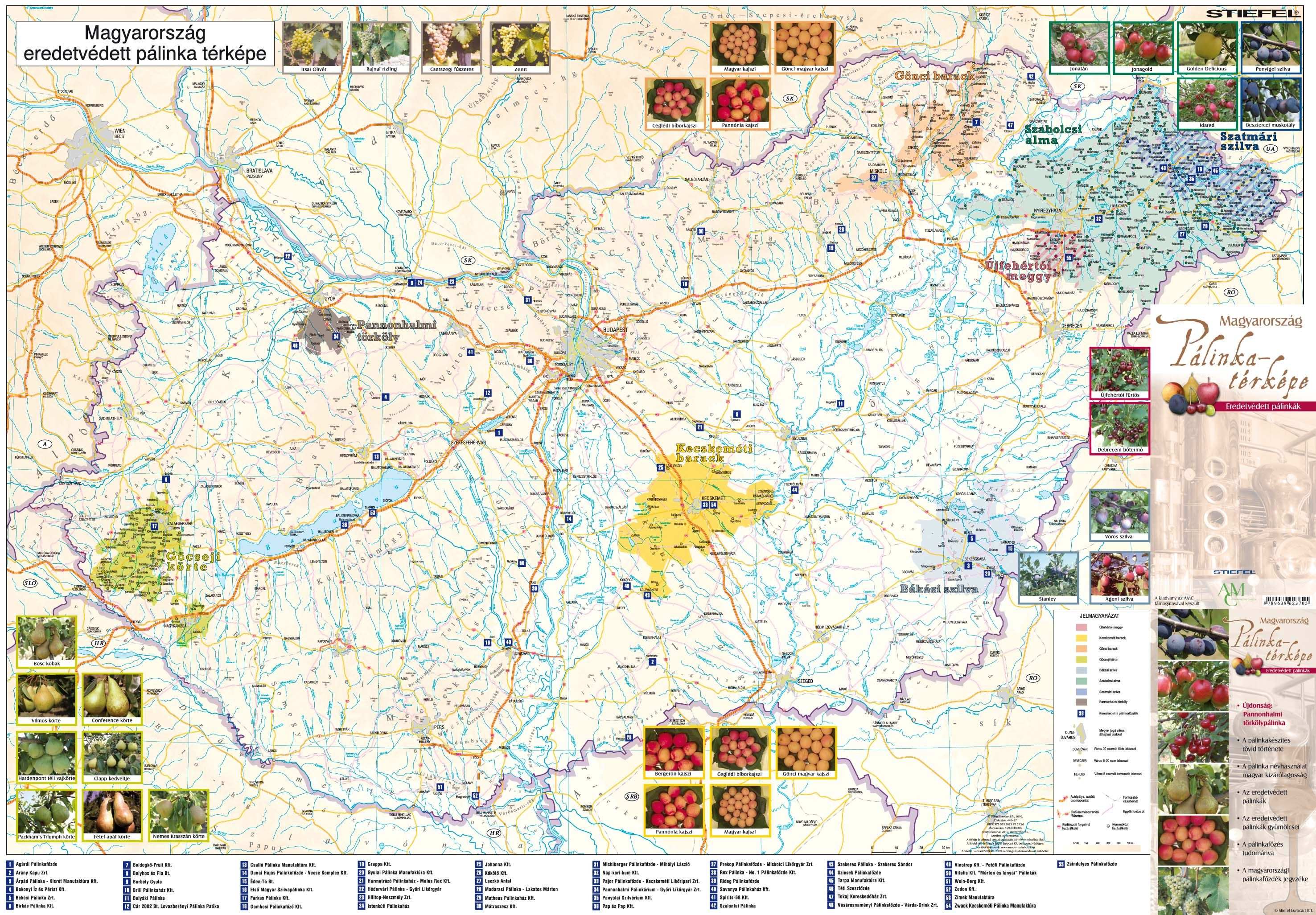 Palinka map