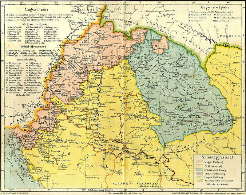 1629 Tokaj wine region was part of Transylvania