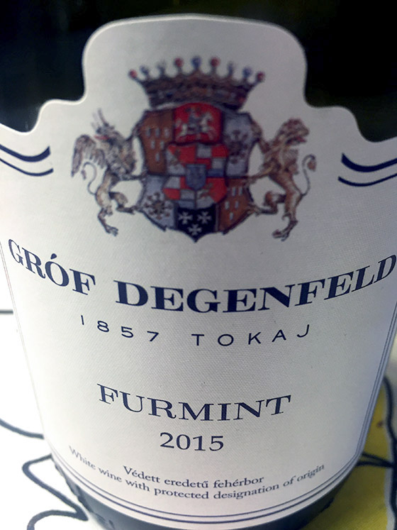 Gróf Degenfeld, Furmint 2015 