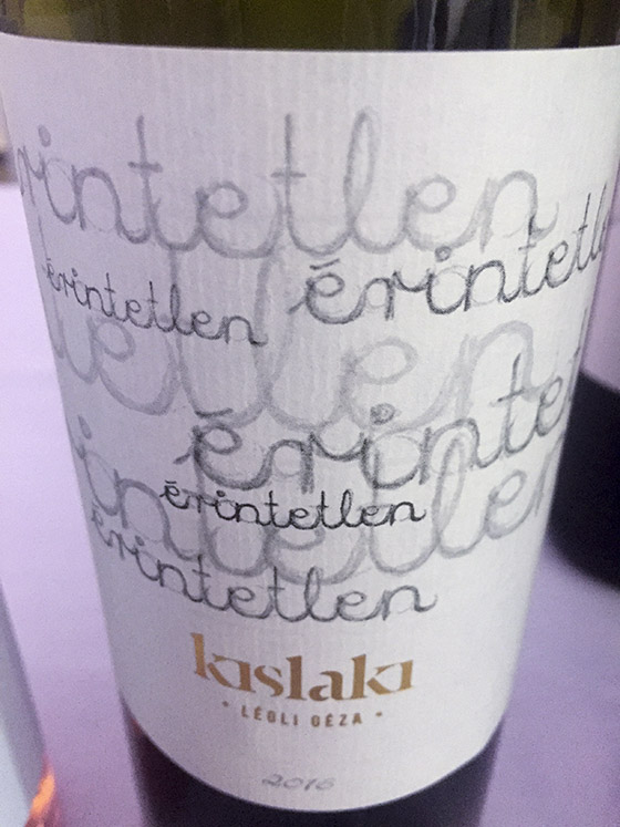 Kislaki, Érintetlen Merlot 2016