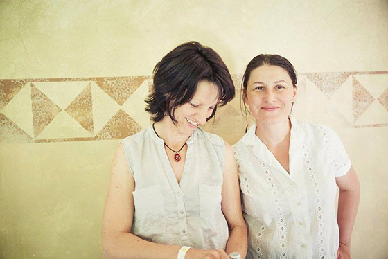 Judit Bodó (Bott pince) and Stephanie Berecz (Tokaj Kikelet)