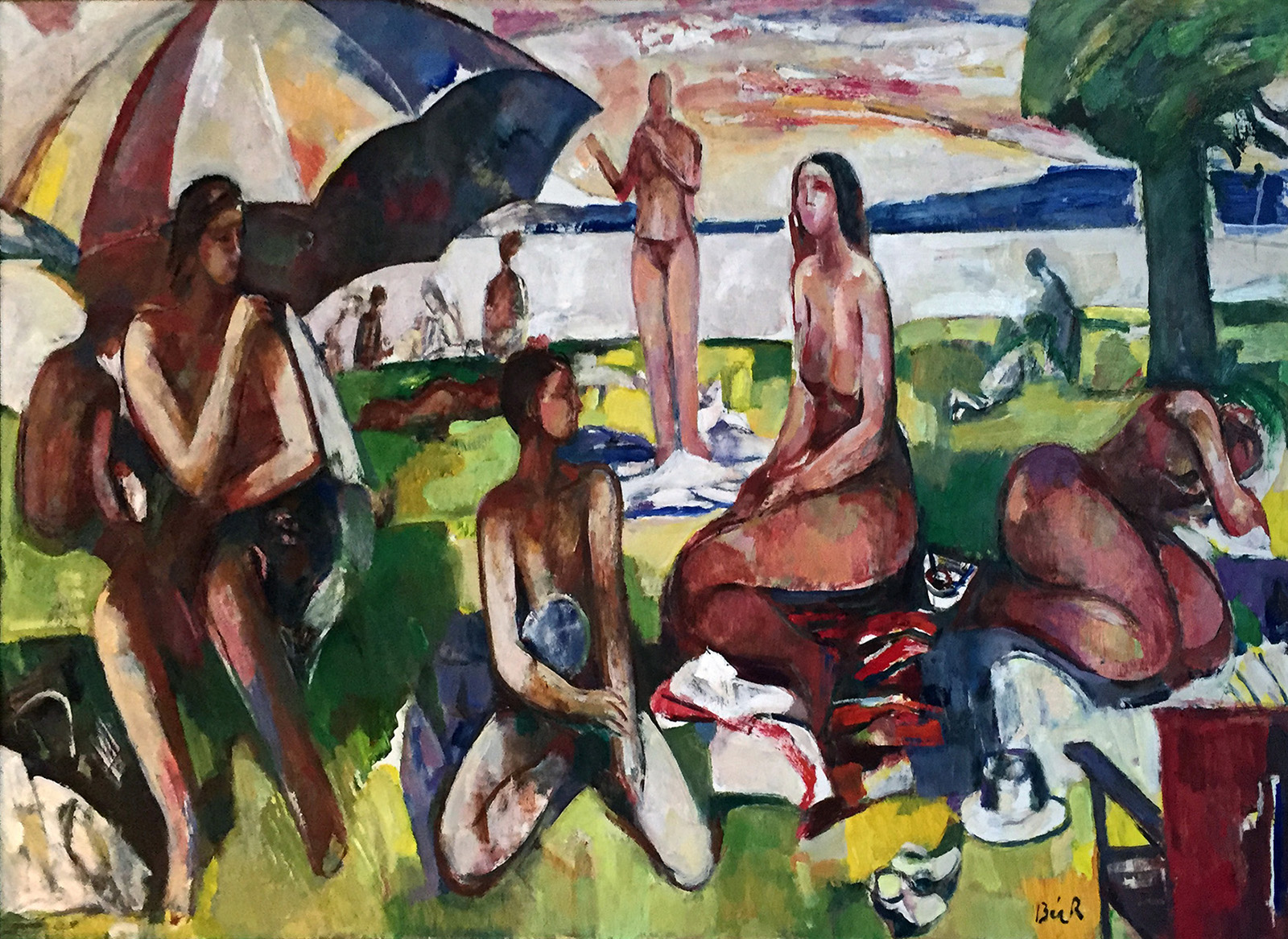 At the Shore (Vízparton) by Rudolf Bér