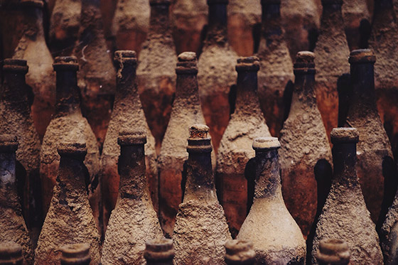 Sherry bottles photo by Ricardo Bernardo